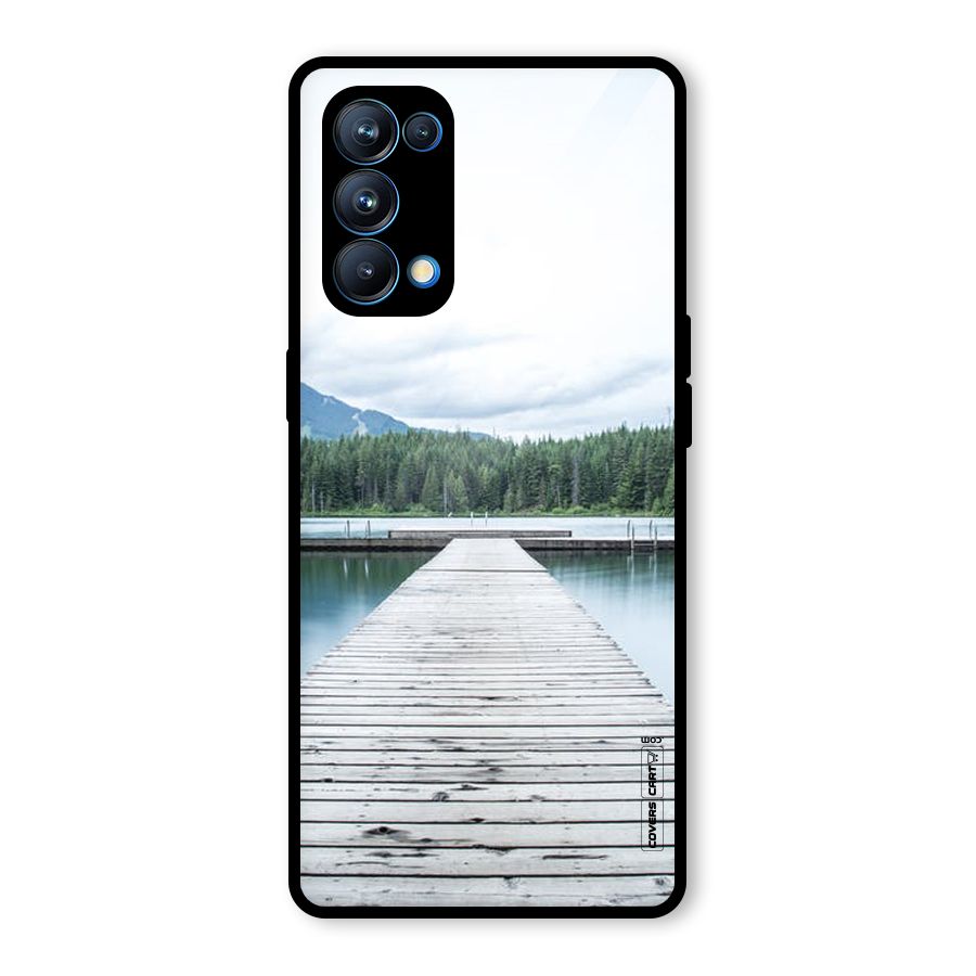 Dock River Glass Back Case for Oppo Reno5 Pro 5G