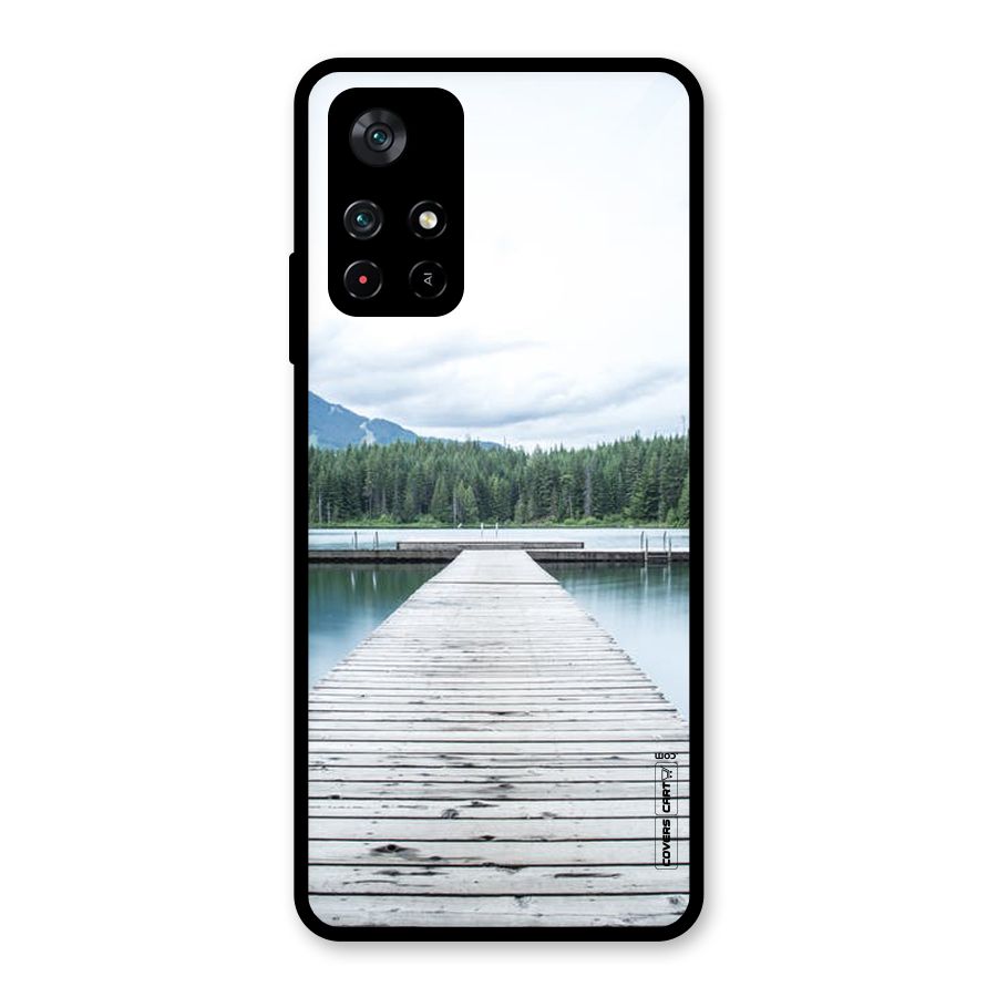 Dock River Glass Back Case for Poco M4 Pro 5G