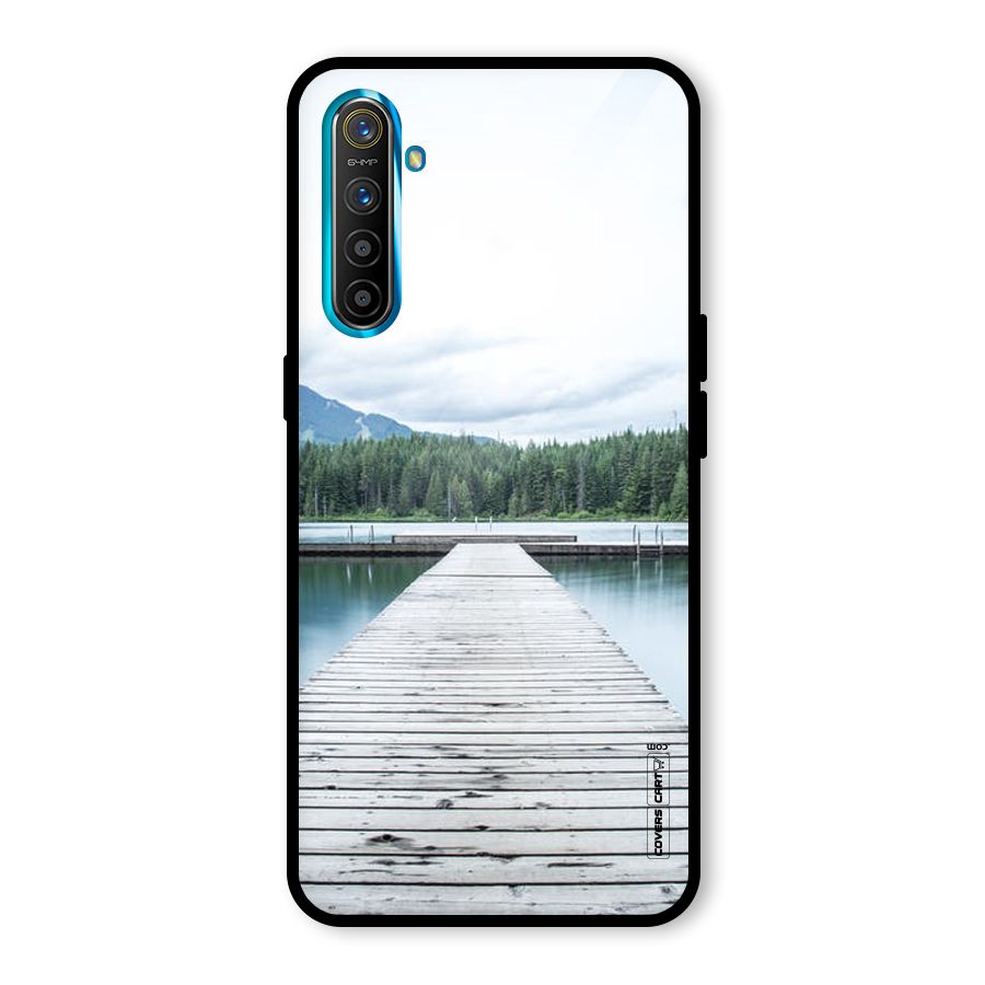 Dock River Glass Back Case for Realme X2