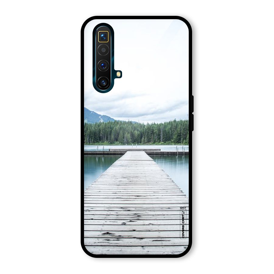 Dock River Glass Back Case for Realme X3 SuperZoom
