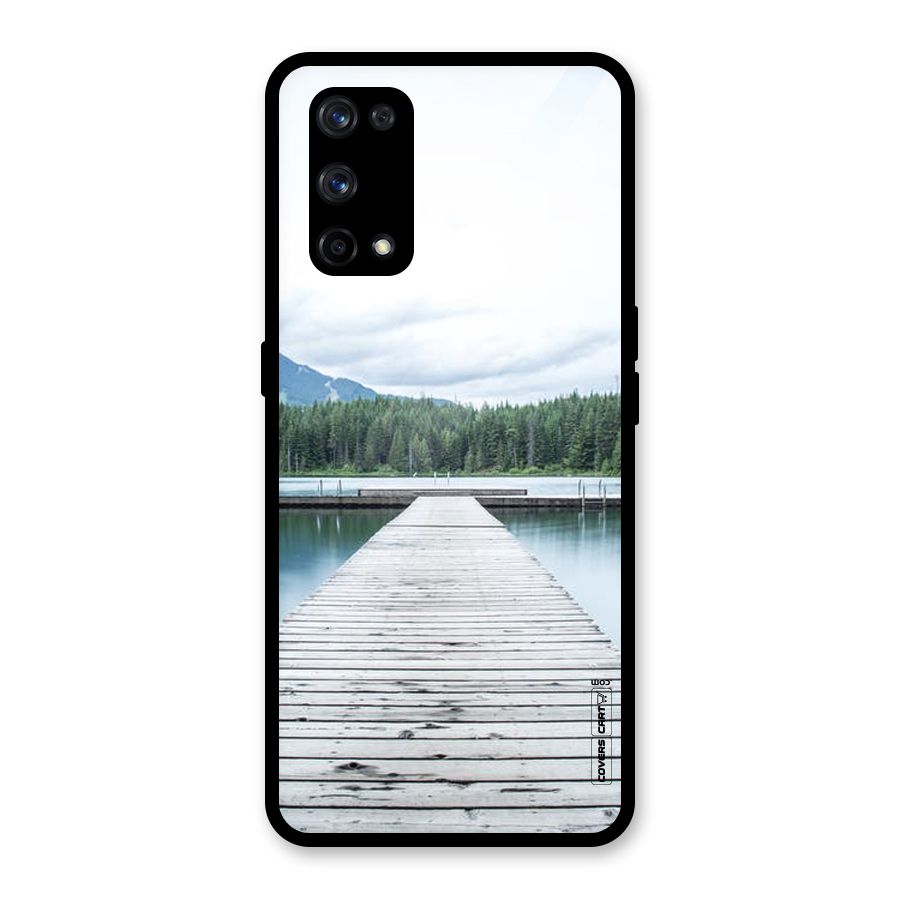 Dock River Glass Back Case for Realme X7 Pro