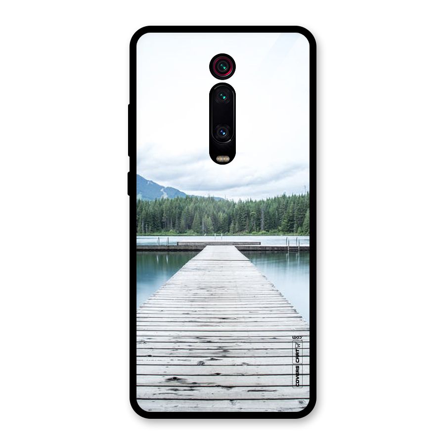 Dock River Glass Back Case for Redmi K20
