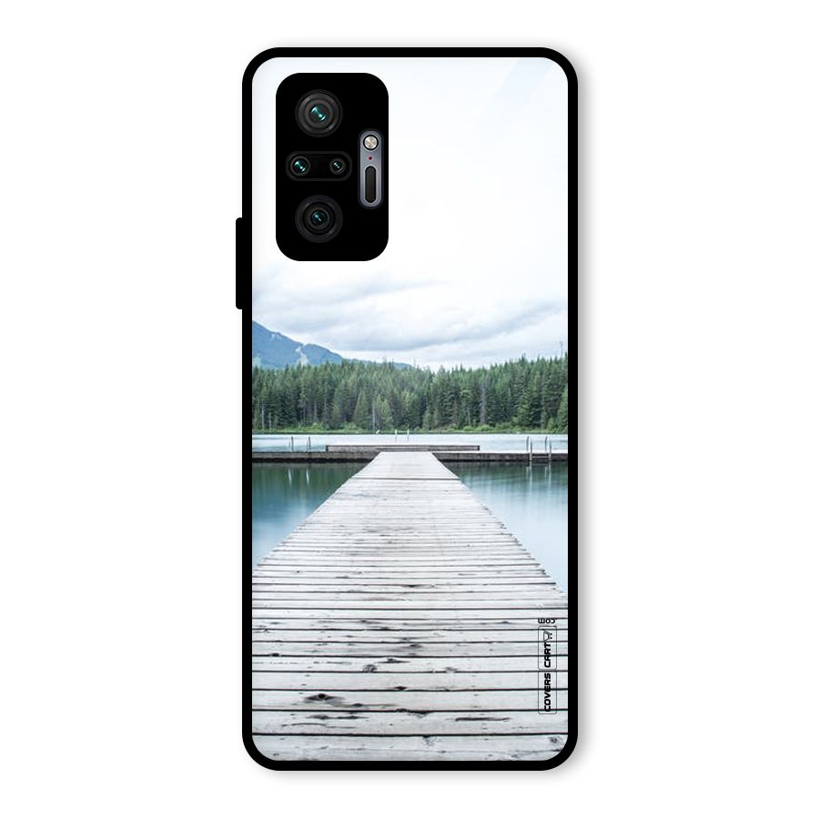 Dock River Glass Back Case for Redmi Note 10 Pro Max