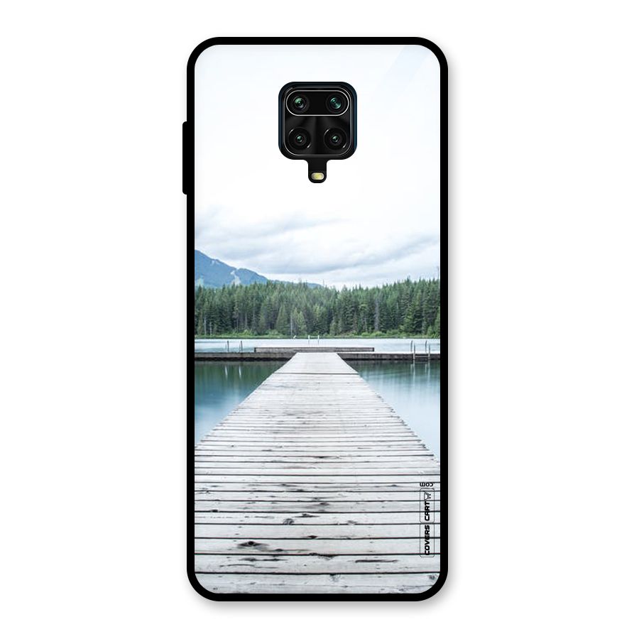 Dock River Glass Back Case for Redmi Note 9 Pro Max
