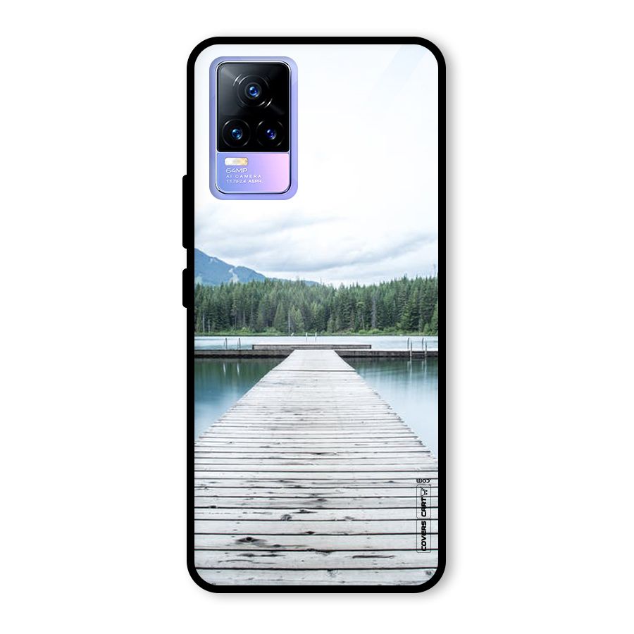 Dock River Glass Back Case for Vivo Y73