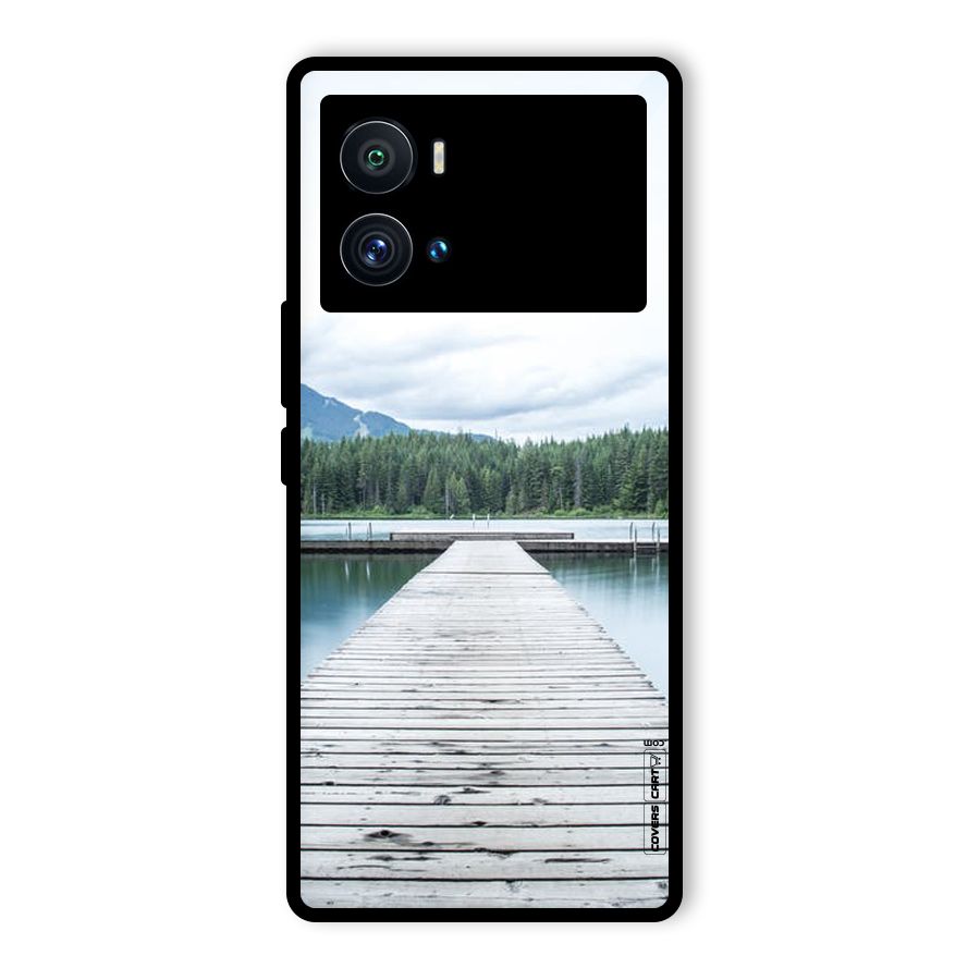 Dock River Glass Back Case for Vivo iQOO 9 Pro