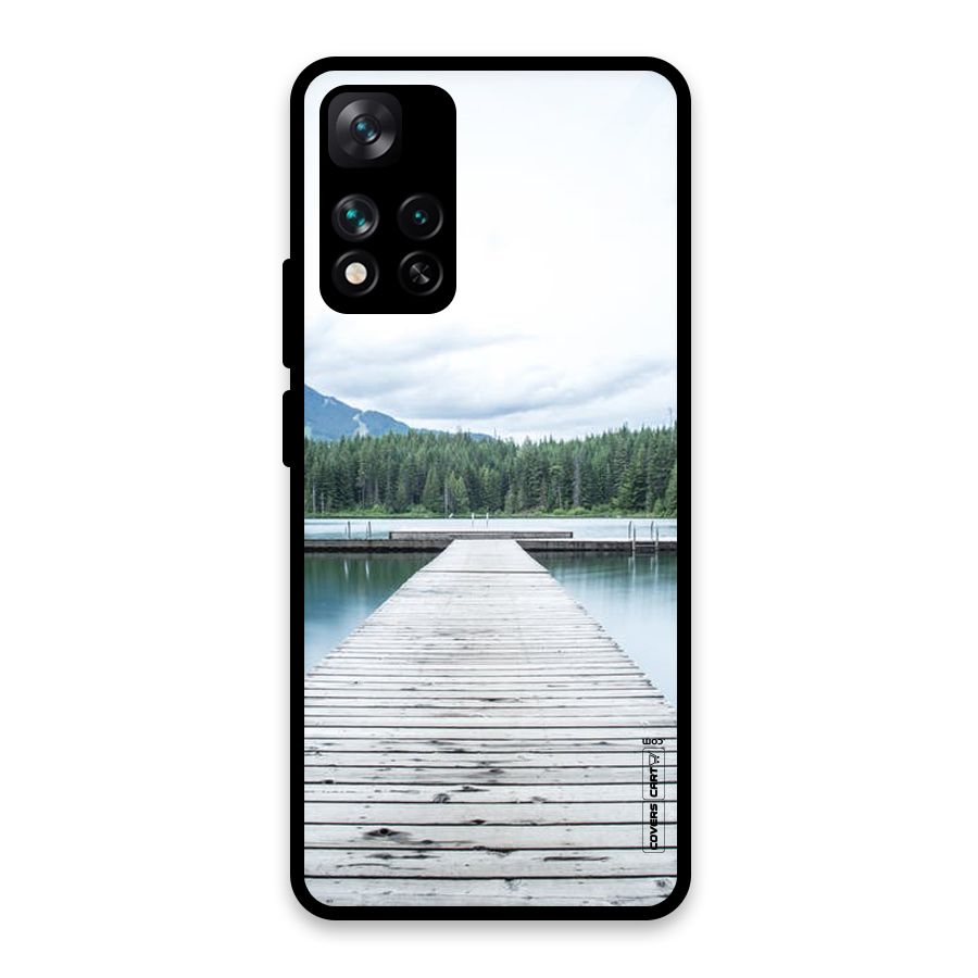 Dock River Glass Back Case for Xiaomi 11i HyperCharge 5G