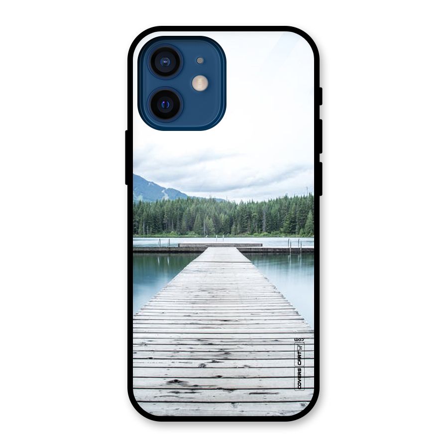 Dock River Glass Back Case for iPhone 12 Mini