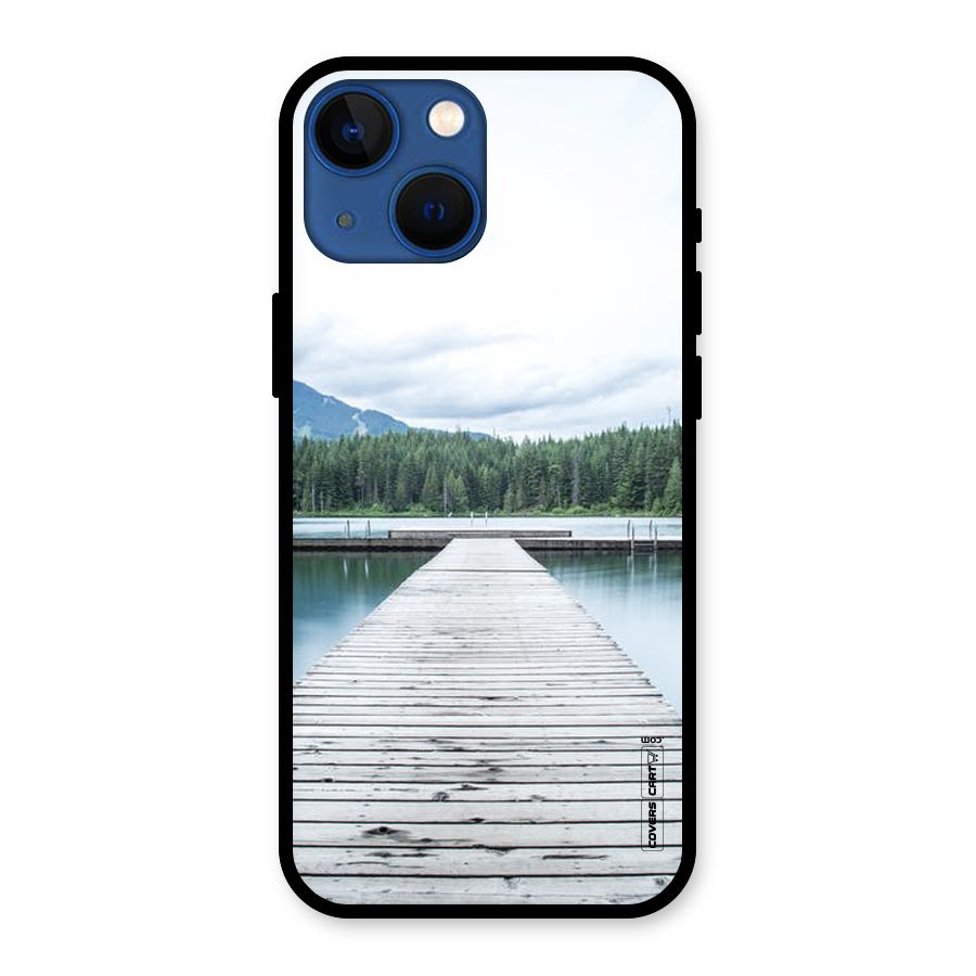 Dock River Glass Back Case for iPhone 13 Mini