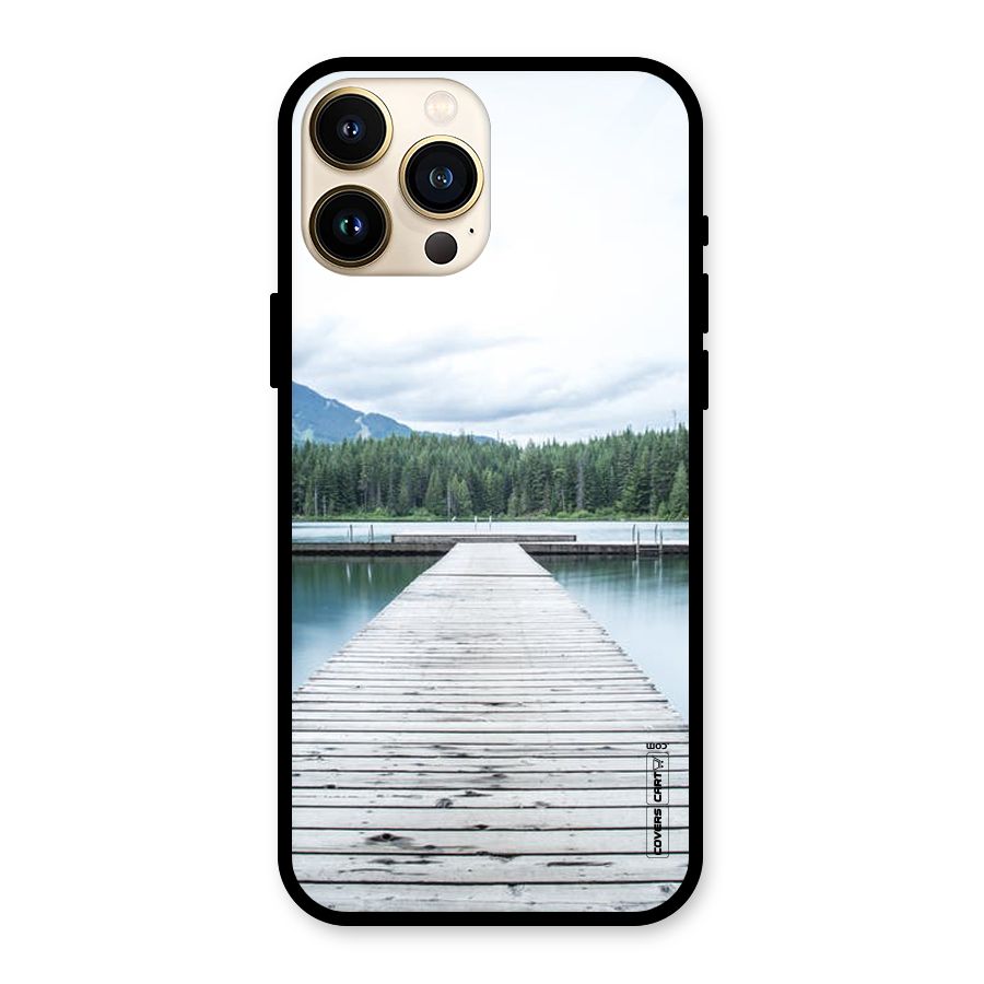 Dock River Glass Back Case for iPhone 13 Pro Max