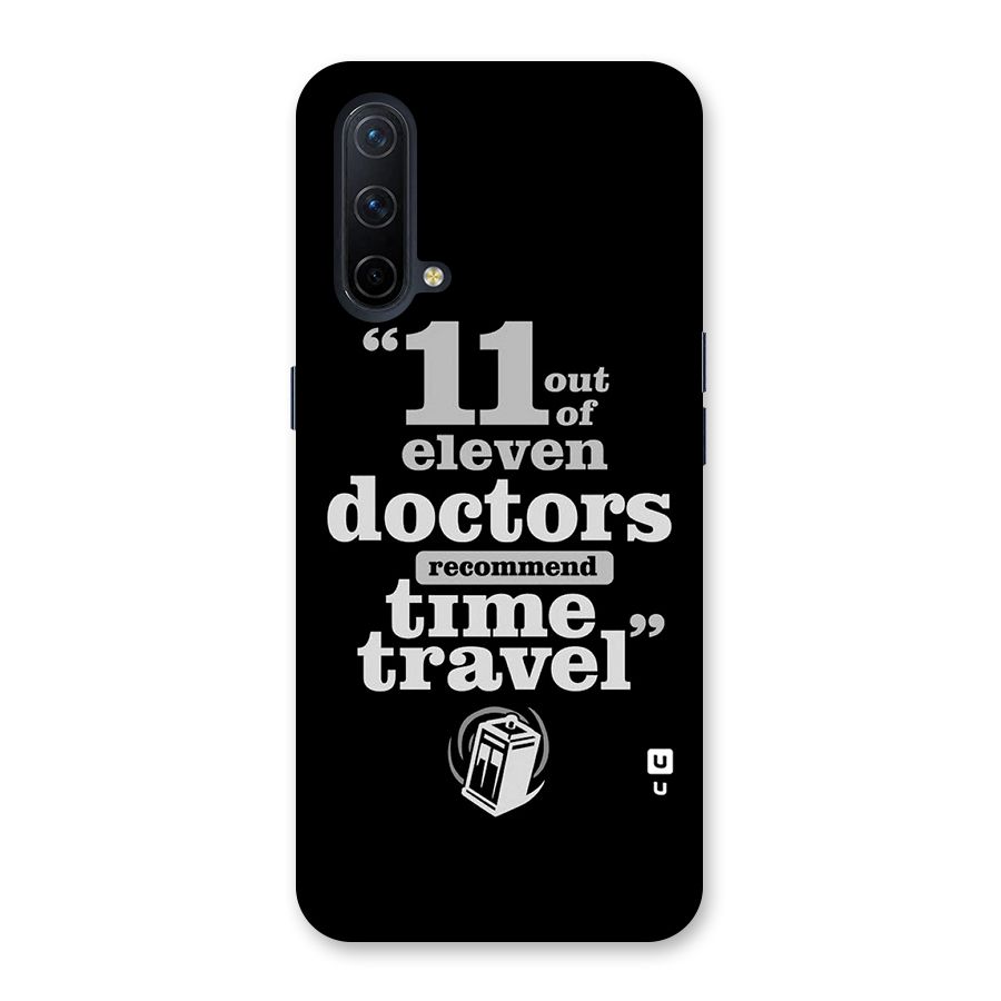 Doctors Recommend Time Travel Back Case for OnePlus Nord CE 5G