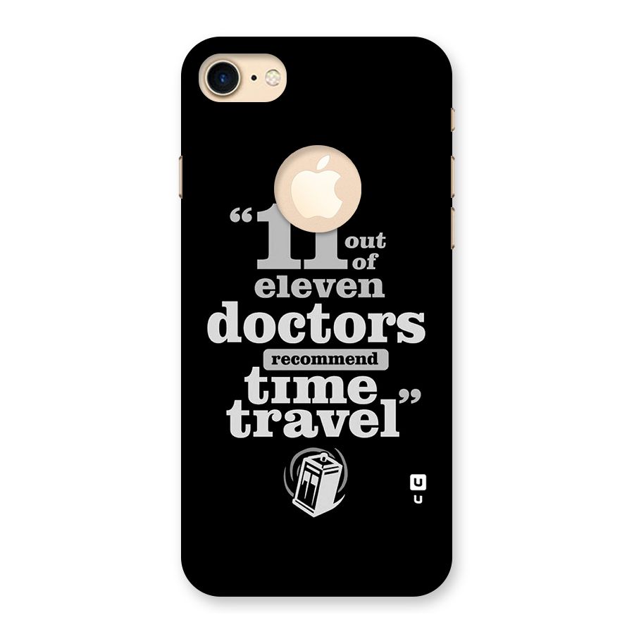 Doctors Recommend Time Travel Back Case for iPhone 8 Logo Cut