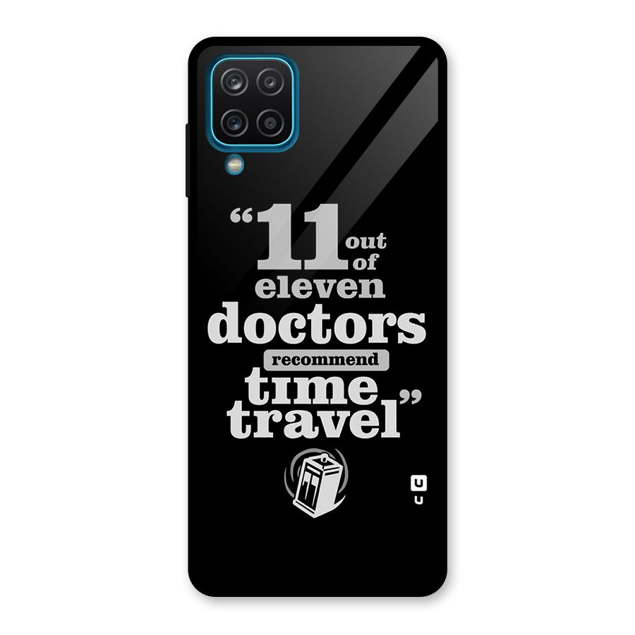 Doctors Recommend Time Travel Glass Back Case for Galaxy A12