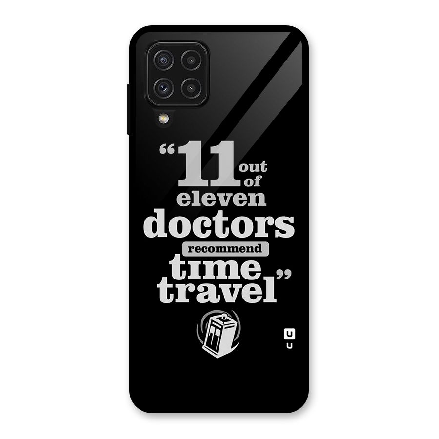 Doctors Recommend Time Travel Glass Back Case for Galaxy A22 4G