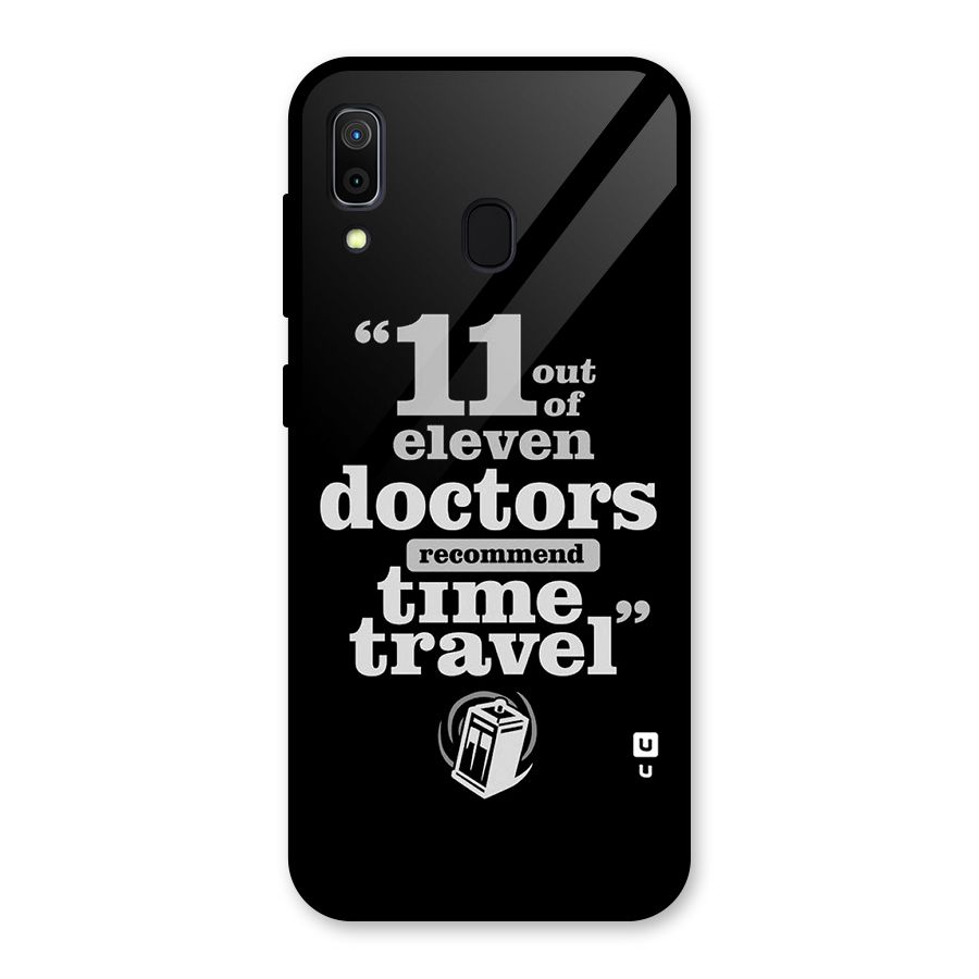 Doctors Recommend Time Travel Glass Back Case for Galaxy A30