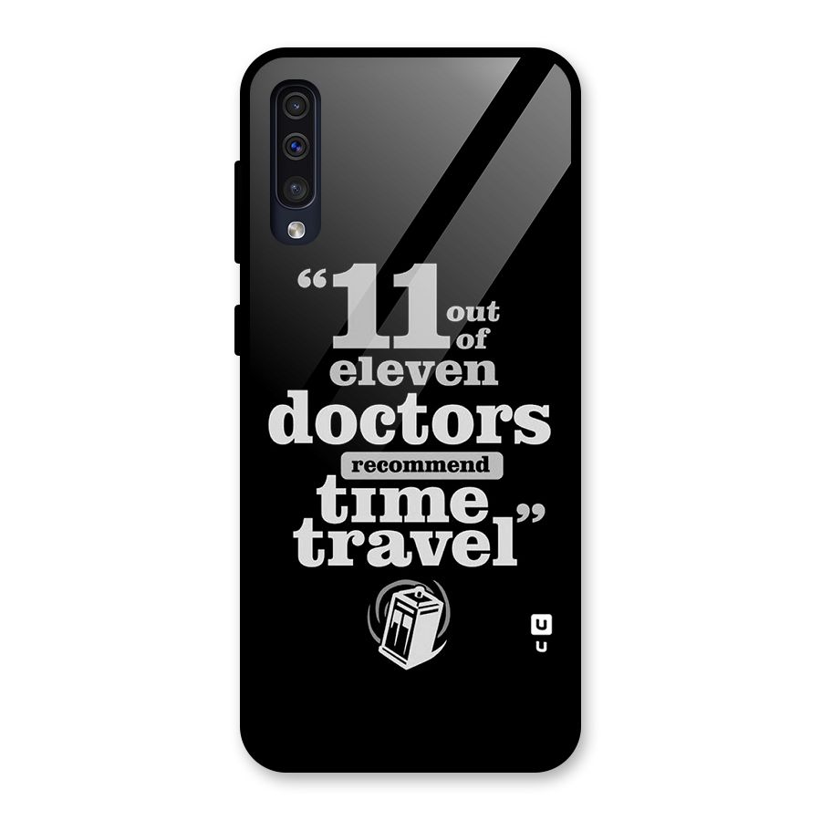 Doctors Recommend Time Travel Glass Back Case for Galaxy A50