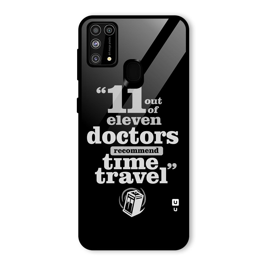 Doctors Recommend Time Travel Glass Back Case for Galaxy F41