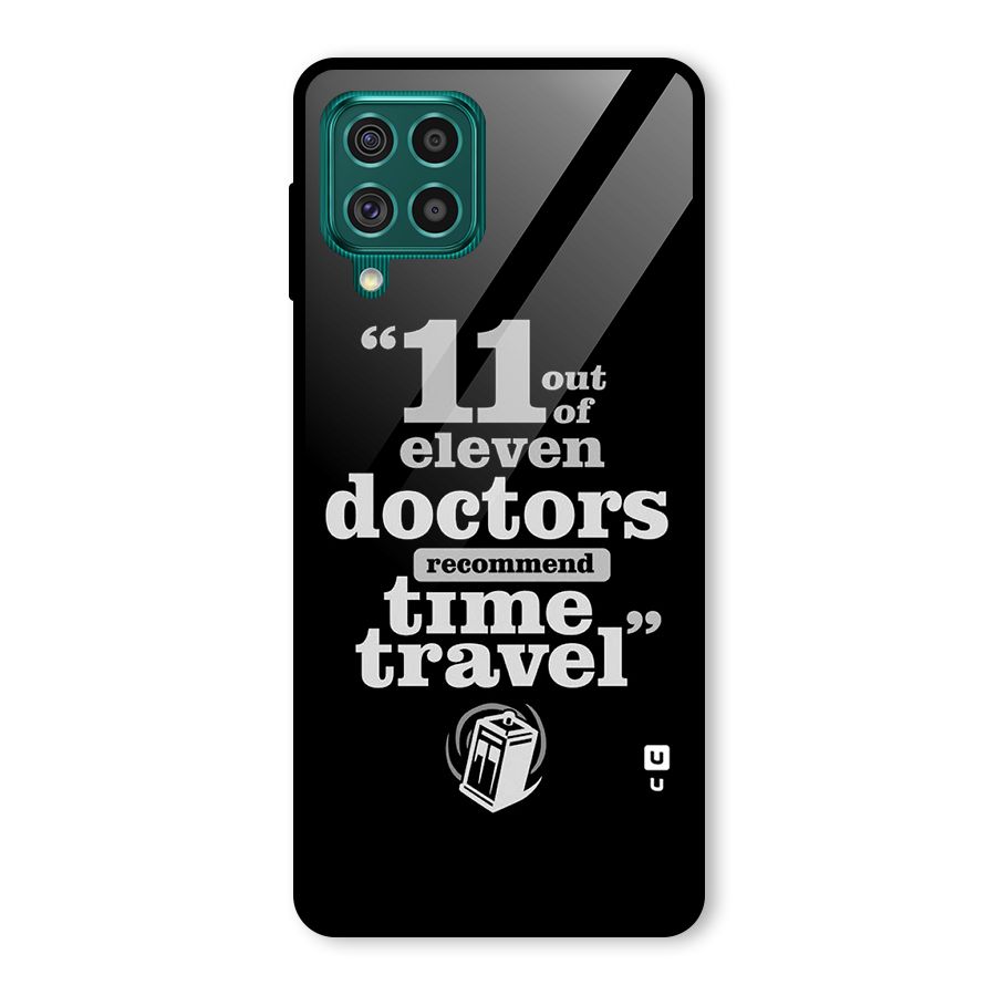 Doctors Recommend Time Travel Glass Back Case for Galaxy F62
