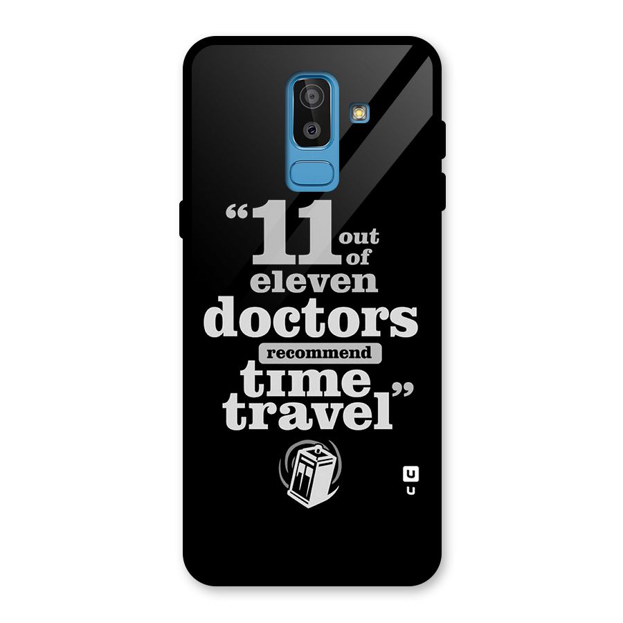 Doctors Recommend Time Travel Glass Back Case for Galaxy J8