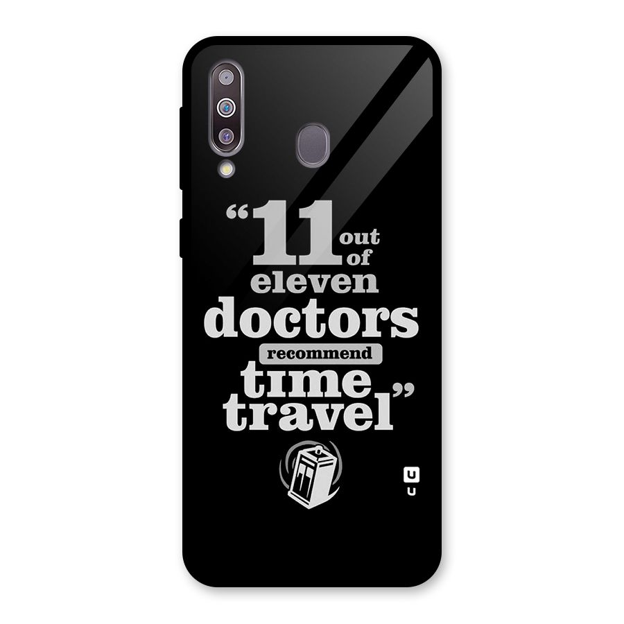 Doctors Recommend Time Travel Glass Back Case for Galaxy M30