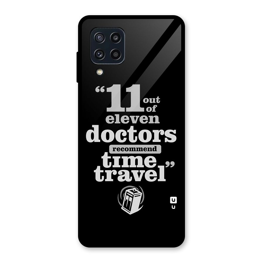 Doctors Recommend Time Travel Glass Back Case for Galaxy M32