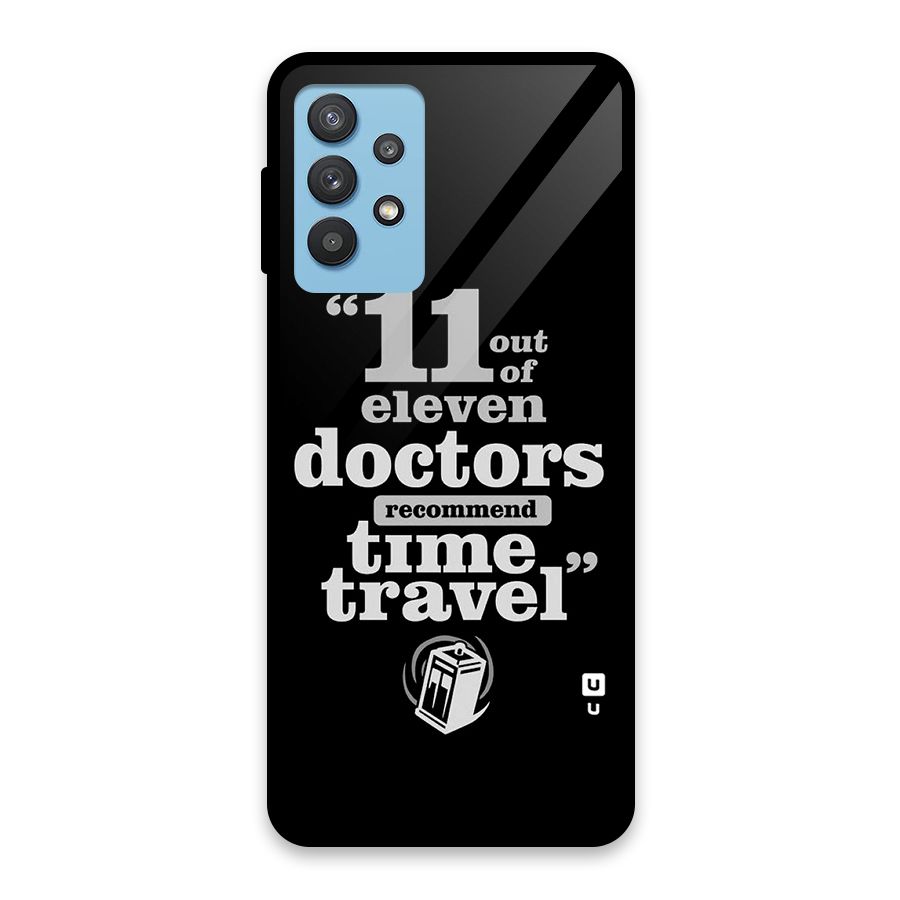 Doctors Recommend Time Travel Glass Back Case for Galaxy M32 5G