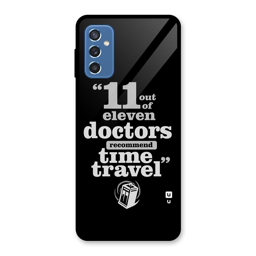 Doctors Recommend Time Travel Glass Back Case for Galaxy M52 5G