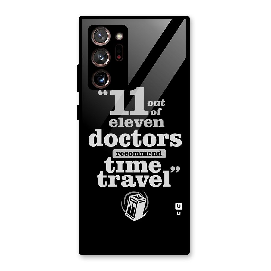 Doctors Recommend Time Travel Glass Back Case for Galaxy Note 20 Ultra