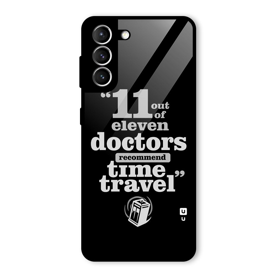 Doctors Recommend Time Travel Glass Back Case for Galaxy S21 5G