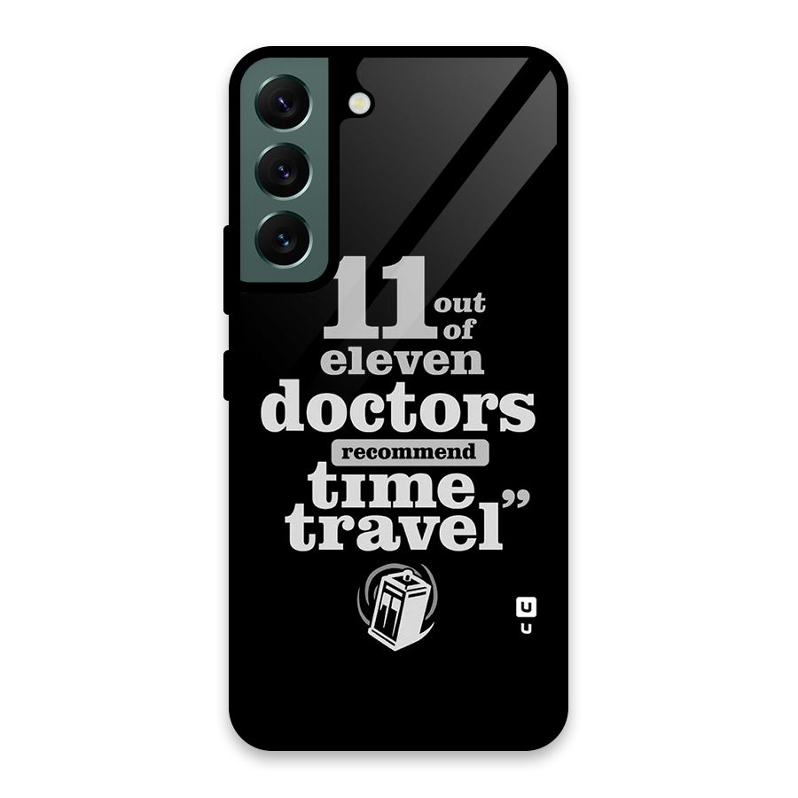 Doctors Recommend Time Travel Glass Back Case for Galaxy S22 5G