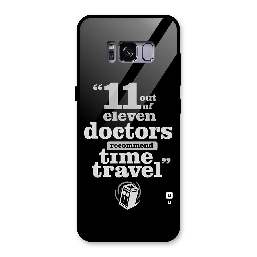 Doctors Recommend Time Travel Glass Back Case for Galaxy S8