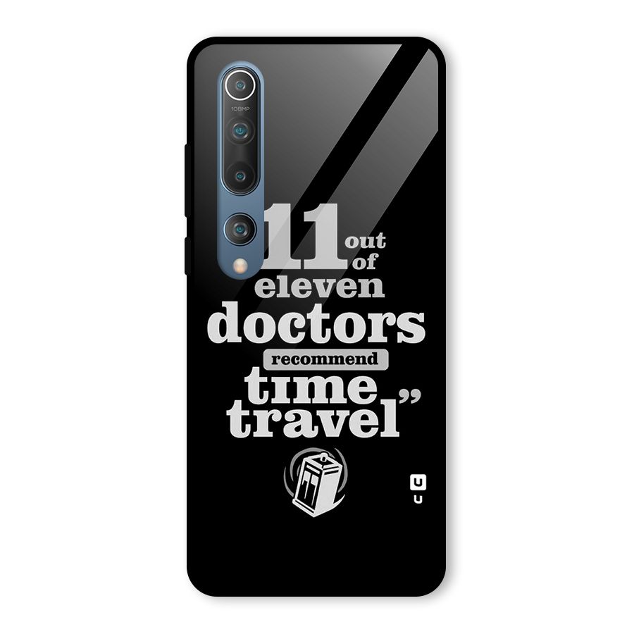 Doctors Recommend Time Travel Glass Back Case for Mi 10