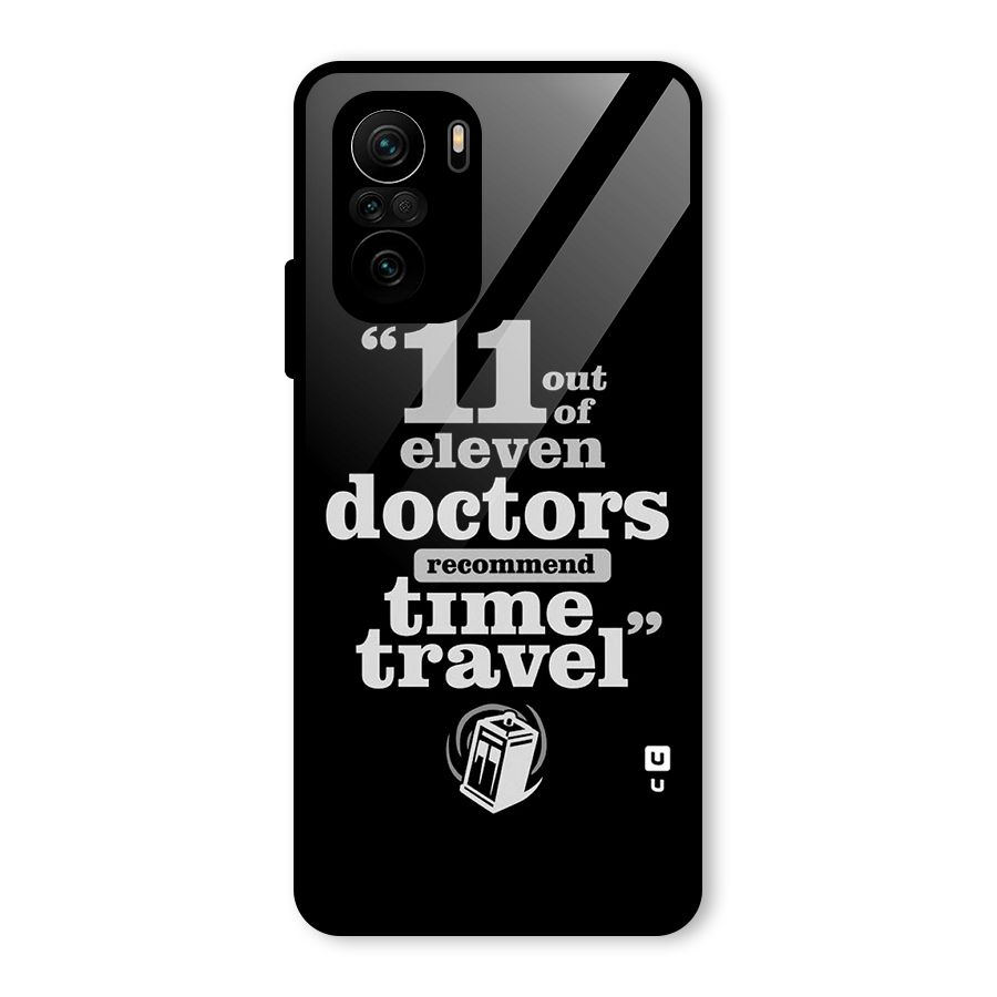 Doctors Recommend Time Travel Glass Back Case for Mi 11x
