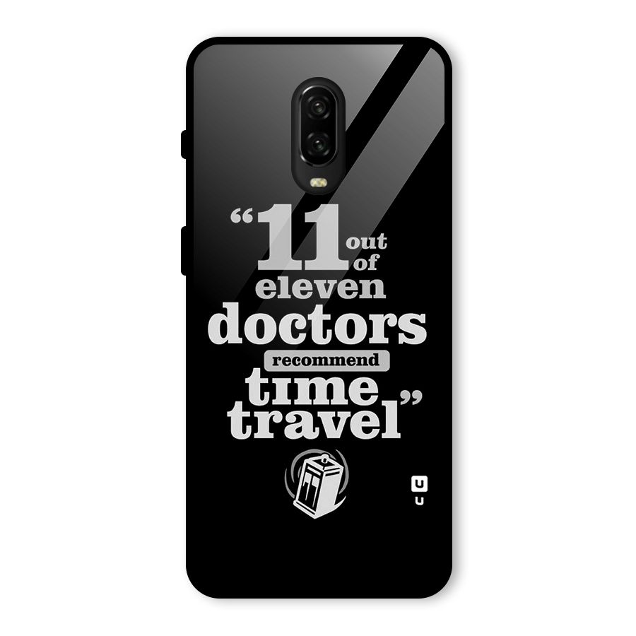 Doctors Recommend Time Travel Glass Back Case for OnePlus 6T