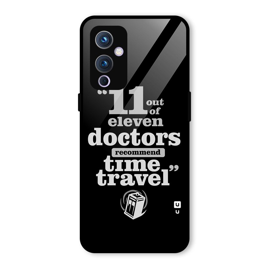 Doctors Recommend Time Travel Glass Back Case for OnePlus 9