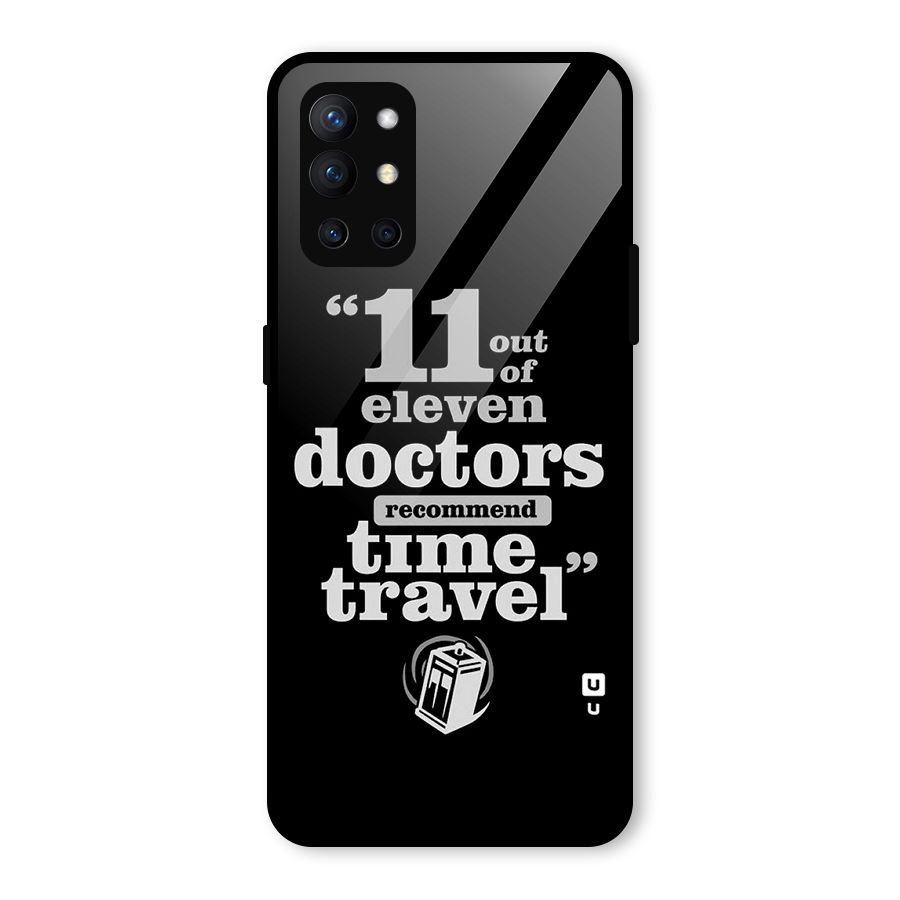 Doctors Recommend Time Travel Glass Back Case for OnePlus 9R