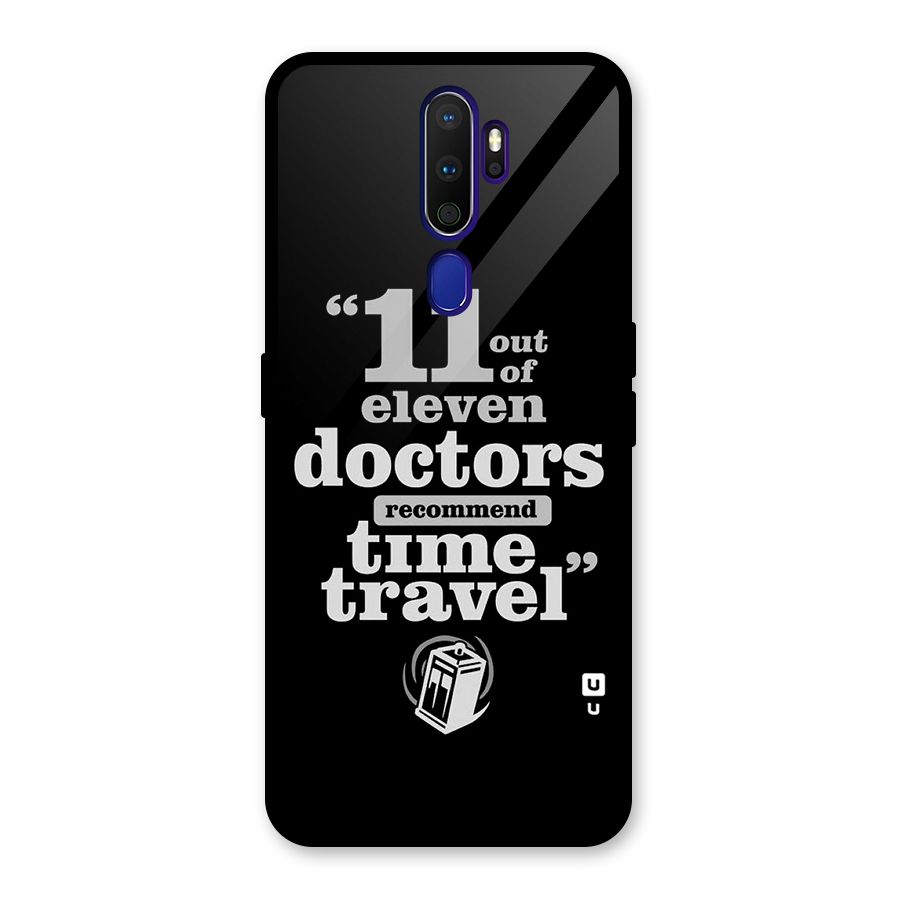 Doctors Recommend Time Travel Glass Back Case for Oppo A9 (2020)