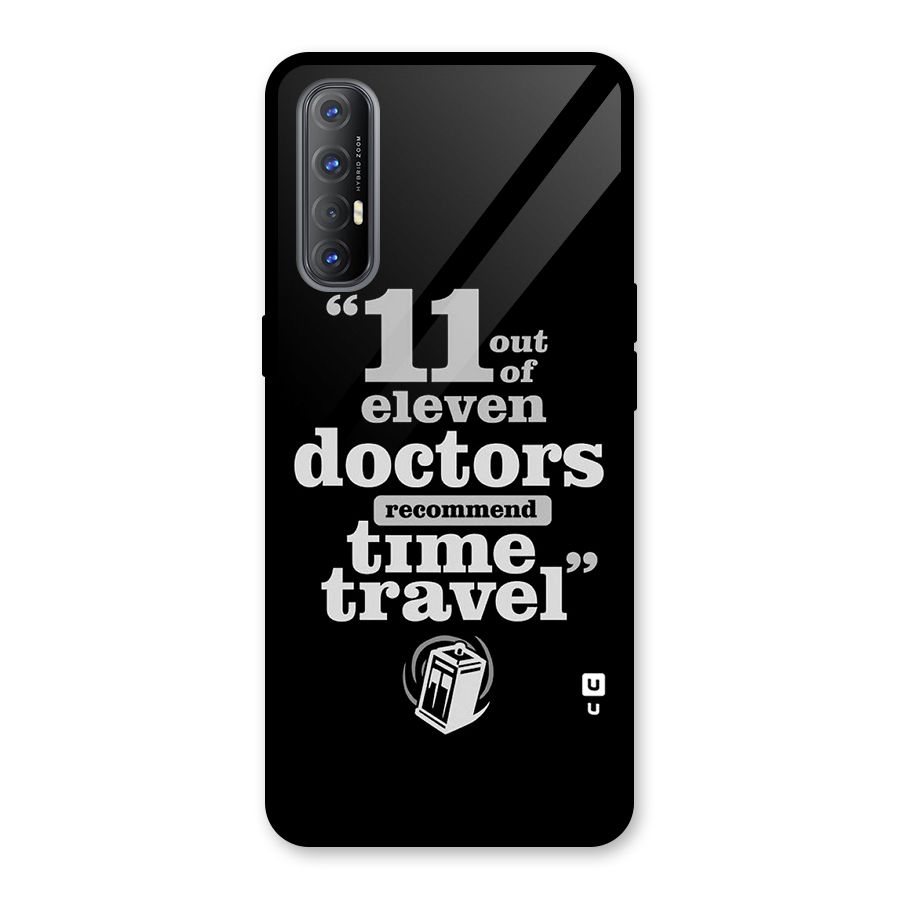 Doctors Recommend Time Travel Glass Back Case for Oppo Reno3 Pro