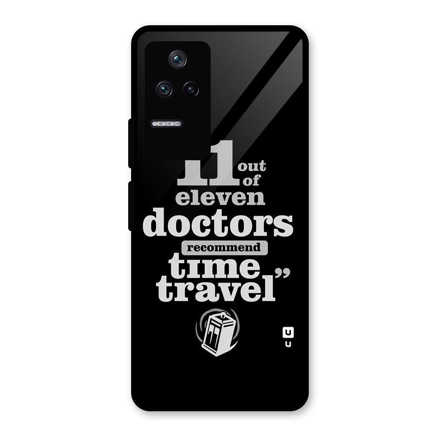 Doctors Recommend Time Travel Glass Back Case for Poco F4 5G