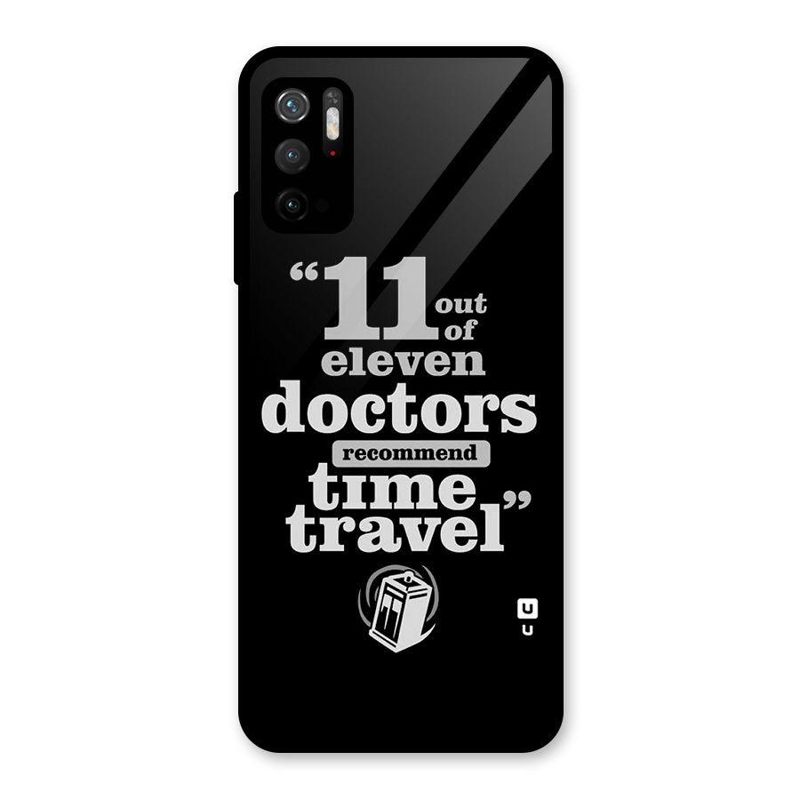Doctors Recommend Time Travel Glass Back Case for Poco M3 Pro 5G
