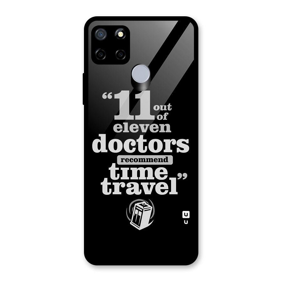 Doctors Recommend Time Travel Glass Back Case for Realme C15