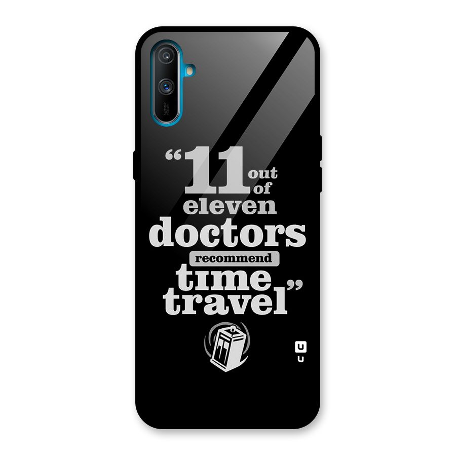 Doctors Recommend Time Travel Glass Back Case for Realme C3