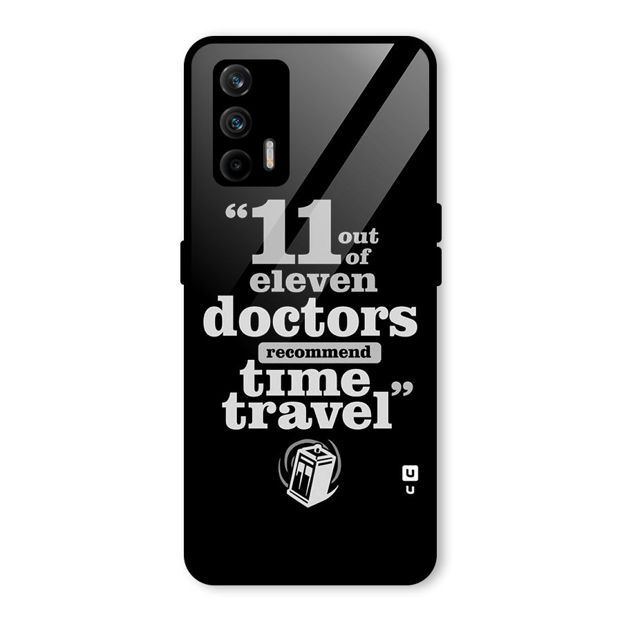 Doctors Recommend Time Travel Glass Back Case for Realme X7 Max