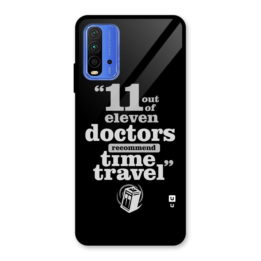 Doctors Recommend Time Travel Glass Back Case for Redmi 9 Power