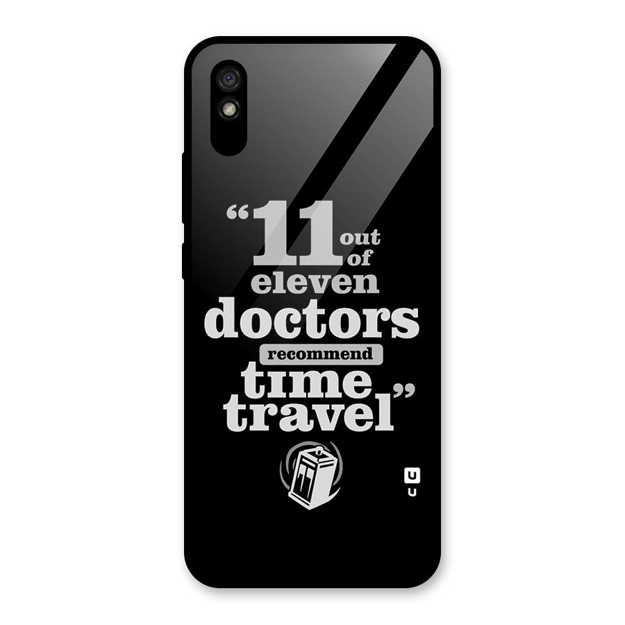 Doctors Recommend Time Travel Glass Back Case for Redmi 9i