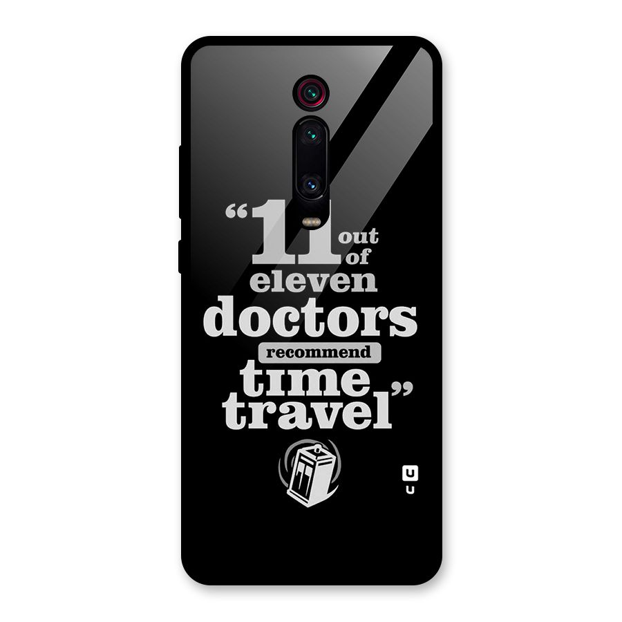 Doctors Recommend Time Travel Glass Back Case for Redmi K20