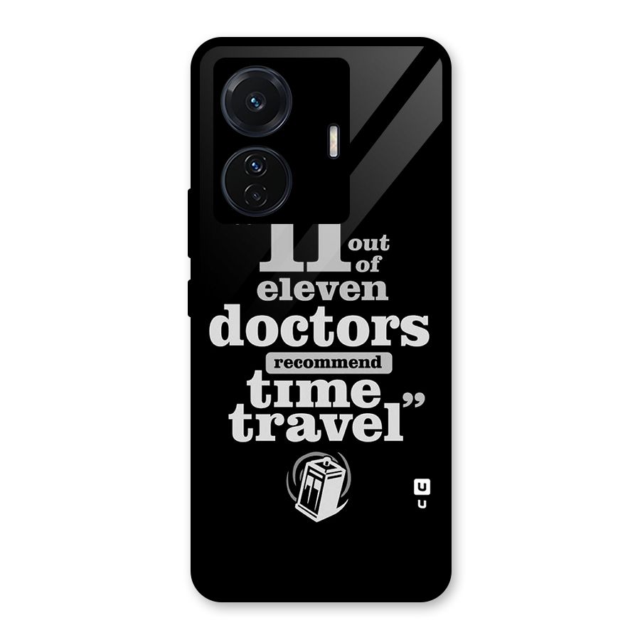 Doctors Recommend Time Travel Glass Back Case for Vivo T1 Pro
