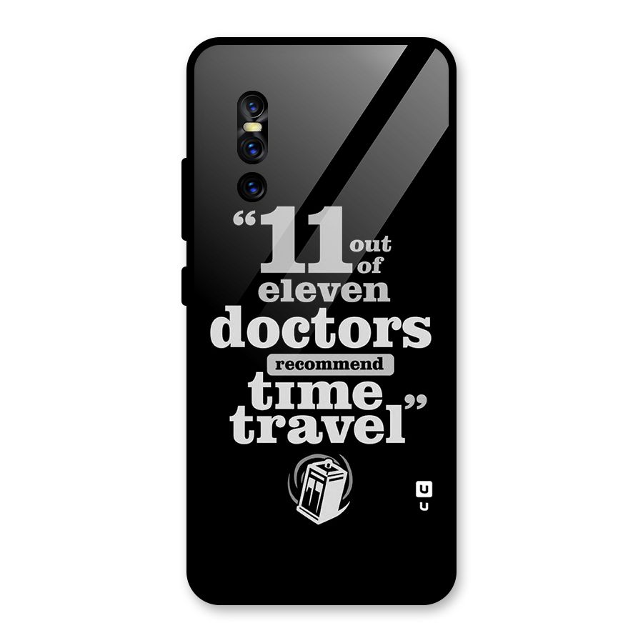 Doctors Recommend Time Travel Glass Back Case for Vivo V15 Pro