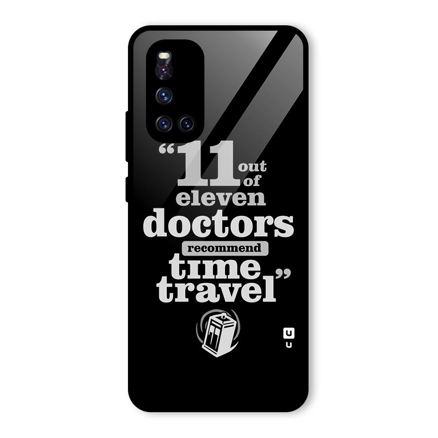 Doctors Recommend Time Travel Glass Back Case for Vivo V19