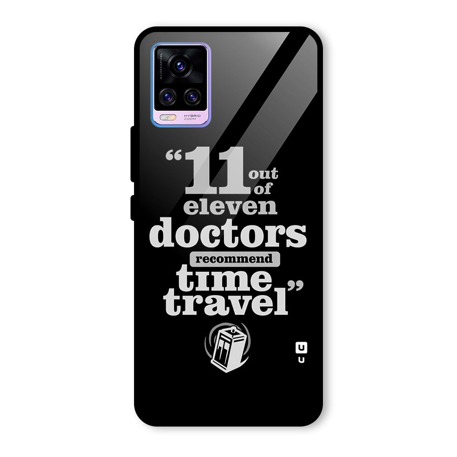 Doctors Recommend Time Travel Glass Back Case for Vivo V20 Pro